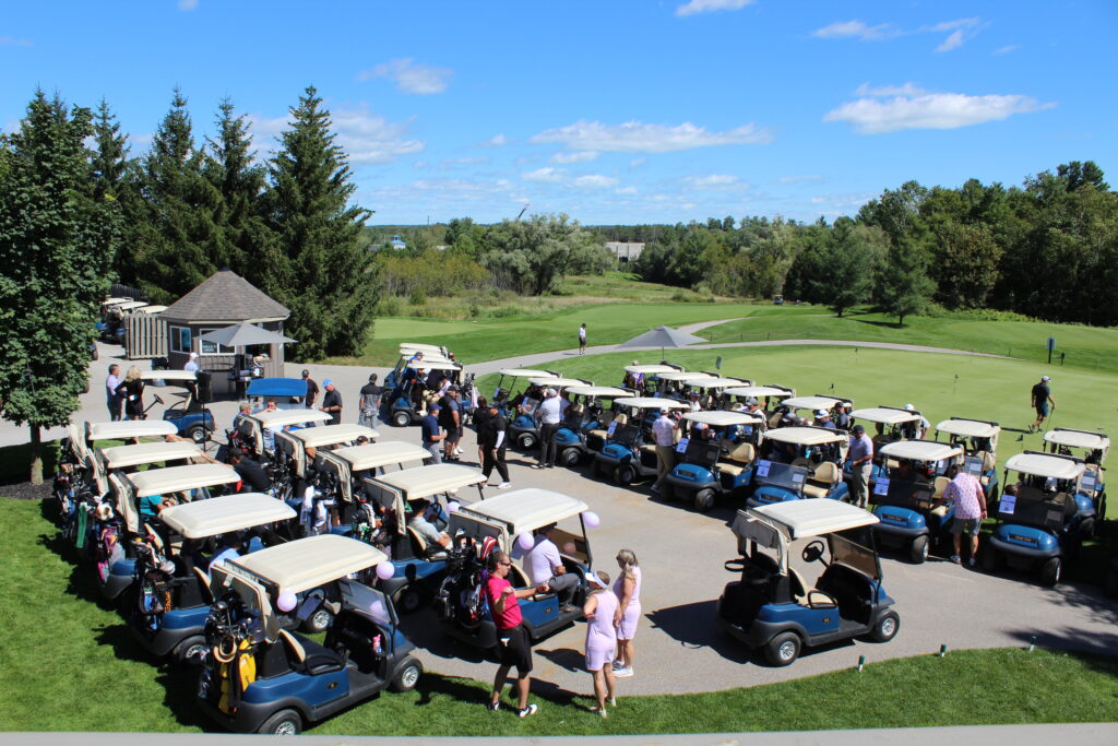 Golf course overview