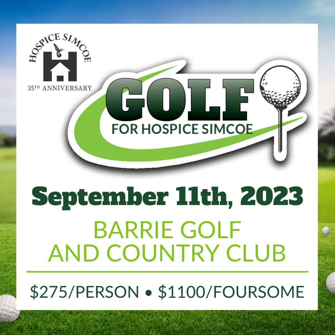 Golf for hospice