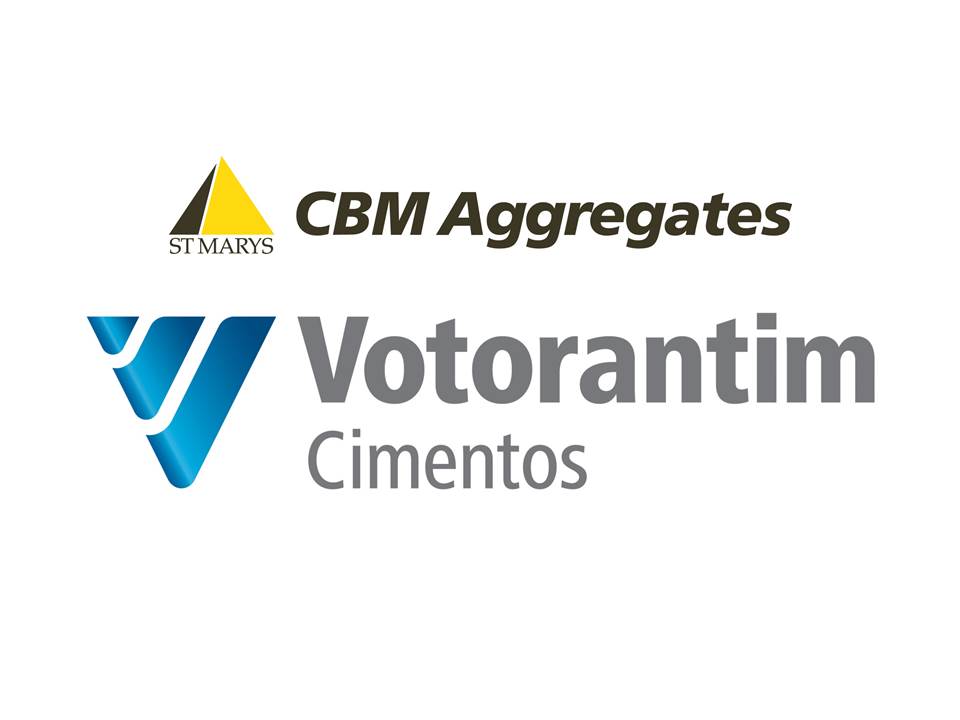 Votorantim cimentos and CBM aggregates logo
